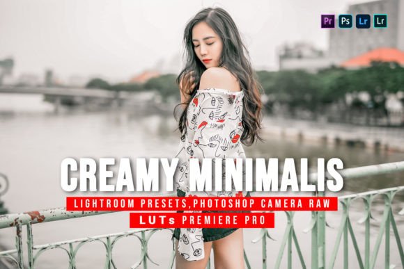 Download 5 Creamy Minimalist Presets and Luts - Cream Collection